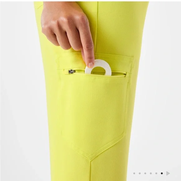 Figs High Waisted Yolo Citrine Pants XXL - Picture 3 of 10